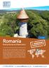 Romania. 9 Days. Roving Romas and Restoration. t: e: w: