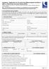 1. APPLICANT DETAILS To be completed by Applicant. Date of Birth (dd/mm/yyyy):... Nationality:... Permanent Address: Post Code:...