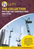THE COLLECTION PPE FOR THE CONSTRUCTION INDUSTRY