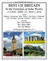 NAWAS INTERNATIONAL TRAVEL, INC. BEST OF BRITAIN. In the Footsteps of John Wesley 11 DAYS: APRIL 22 MAY 2, 2016