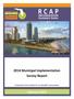 2014 Municipal Implementation Survey Report. February MUNICIPAL IMPLEMENTATION SURVEY REPORT