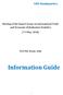 Information Guide. FAO Headquarters. Meeting of the Expert Group on International Trade and Economic Globalization Statistics (7-9 May 2018)