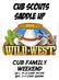 Cub Scouts Saddle Up CUB FAMILY WEEKEND. Oct Camp Patten Nov. 2-4 Camp Osborn