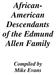 African- American Descendants of the Edmund Allen Family