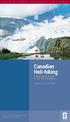 Canadian Heli-hiking. August 13 to 20, a program of the stanford alumni association