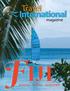 Travel. International. magazine. Fiji HOTELS - DINING - ACTIVITIES