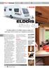 Elddis. The latest addition to the Affinity range is a classic twoberth layout with a shower room of generous proportions