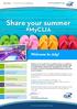Share your summer. #MyCLIA. Welcome to July!     July 2015 CLIA UK & Ireland Informer