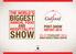 THE WORLD S BIGGEST ANNUAL FOOD AND POST-SHOW HOSPITALITY REPORT 2014 SHOW FEBRUARY 2014 DUBAI WORLD TRADE CENTRE.