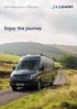 2015 Motorhome Collection. Enjoy the journey.