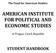 AMERICAN INSTITUTE FOR POLITICAL AND ECONOMIC STUDIES