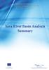 Sava River Basin Analysis Summary