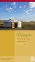 Mongolia. July 3 to 15, a program of the stanford alumni association STEPPES AND ENDLESS SKIES