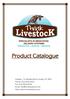 To order any Think Livestock product Phone, Fax or order online at.