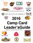 2016 Camp Card Leader sguide