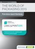 THE WORLD OF PACKAGING 2015