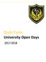 Sixth Form University Open Days