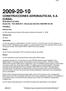 CONSTRUCCIONES AERONAUTICAS, S.A. (CASA) Amendment Docket No. FAA ; Directorate Identifier 2008-NM-165-AD