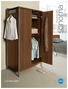 Lorum ipsum dolor. sonoma wardrobes. Wardrobe shown in Clear Maple with scallop fascia and arc handles.