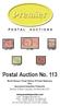 Postal Auction No. 113