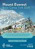 Mount Everest. Base Camp Trek 2020