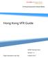 A Hong Kong-based Virtual Airline. Hong Kong VFR Guide. VOHK Training Team. Version 1.2