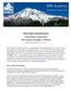 Internship Announcement. Mount Rainier National Park. NPS Academy Internships 6 Positions. Please Respond By March 1, 2019