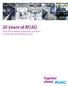 20 years of RUAG. From Swiss federal armaments producers to international technology group