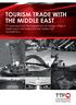 TOURISM TRADE WITH THE MIDDLE EAST