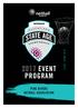 EVENT PROGRAM 5-9 JULY, 2017 PINE RIVERS NETBALL ASSOCIATION
