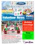 Volunteer News EDITION ONE ISSUE SEVEN DECEMBER, 2012