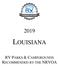 LOUISIANA RV PARKS & CAMPGROUNDS RECOMMENDED BY THE NRVOA