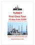 TURKEY First Class Tour