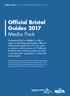 Official Bristol Guides 2017 Media Pack