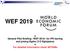 WEF General Pilot Briefing «WEF 2019» for IFR leaving and joining flights (Y/Z flightplans) For detailed information check NOTAMs