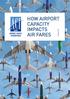 HOW AIRPORT CAPACITY IMPACTS AIR FARES SYNOPSIS