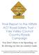Final Report to the NRMA ACT Road Safety Trust Yass Valley Council Country Roads Campaign