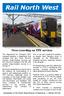 Rail North West. Newsletter of the North West Branch of Railfuture Winter 2015/6