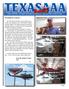 Presidents Corner... TEXAS CHAPTER ANTIQUE AIRPLANE ASSOCIATION NEWSLETTER AUGUST Keep the Antiques Flying! Joel. Page 1