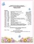 Schedule 91ST FFGC ANNUAL CONVENTION APRIL 26, 27 & 28, 2017 Embassy Suites, Kissimmee, FL INSPIRED GARDENERS Wednesday, April 26th