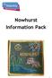 Nowhurst Information Pack