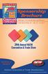 Sponsorship Brochure. National Association of Trailer Manufacturers. Disney s Coronado Springs Resort.   #NATM2017
