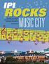 IPI ROCKS MUSIC CITY. This May, the 2016 IPI Conference & Expo offers more than ever before. By Kim Fernandez
