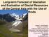 Long term Forecast of Glaciation and Evaluation of Glacial Resources of the Central Asia with the Use of Isotopic Methods