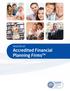 REGISTER OF. Accredited Financial Planning Firms TM