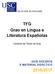 TFG Grao en Lingua e Literatura Españolas