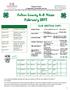 Fulton County 4-H News. February Bright Future 3 rd Thursday/February 16 th After School. Horse Club