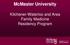 McMaster University. Kitchener-Waterloo and Area Family Medicine Residency Program