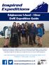 Edgbarrow School - Silver DofE Expedition Guide