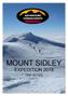 MOUNT SIDLEY EXPEDITION 2019